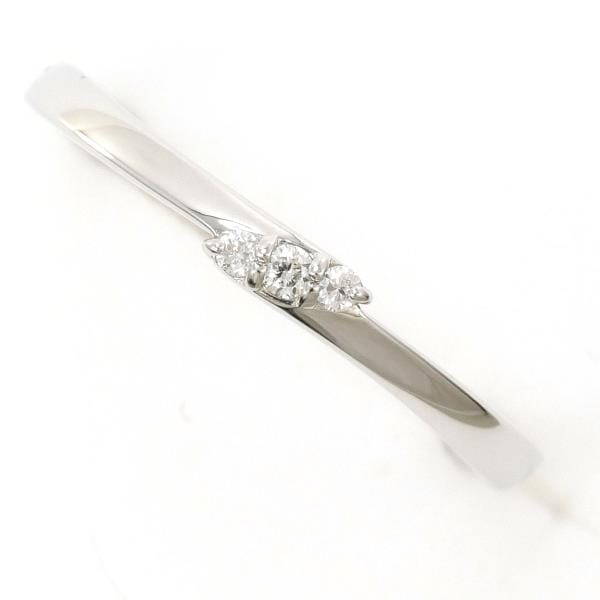 PT585 リング 指輪 9.5号 ダイヤ 0.03 総重量約1.8g ジュエリー 中古