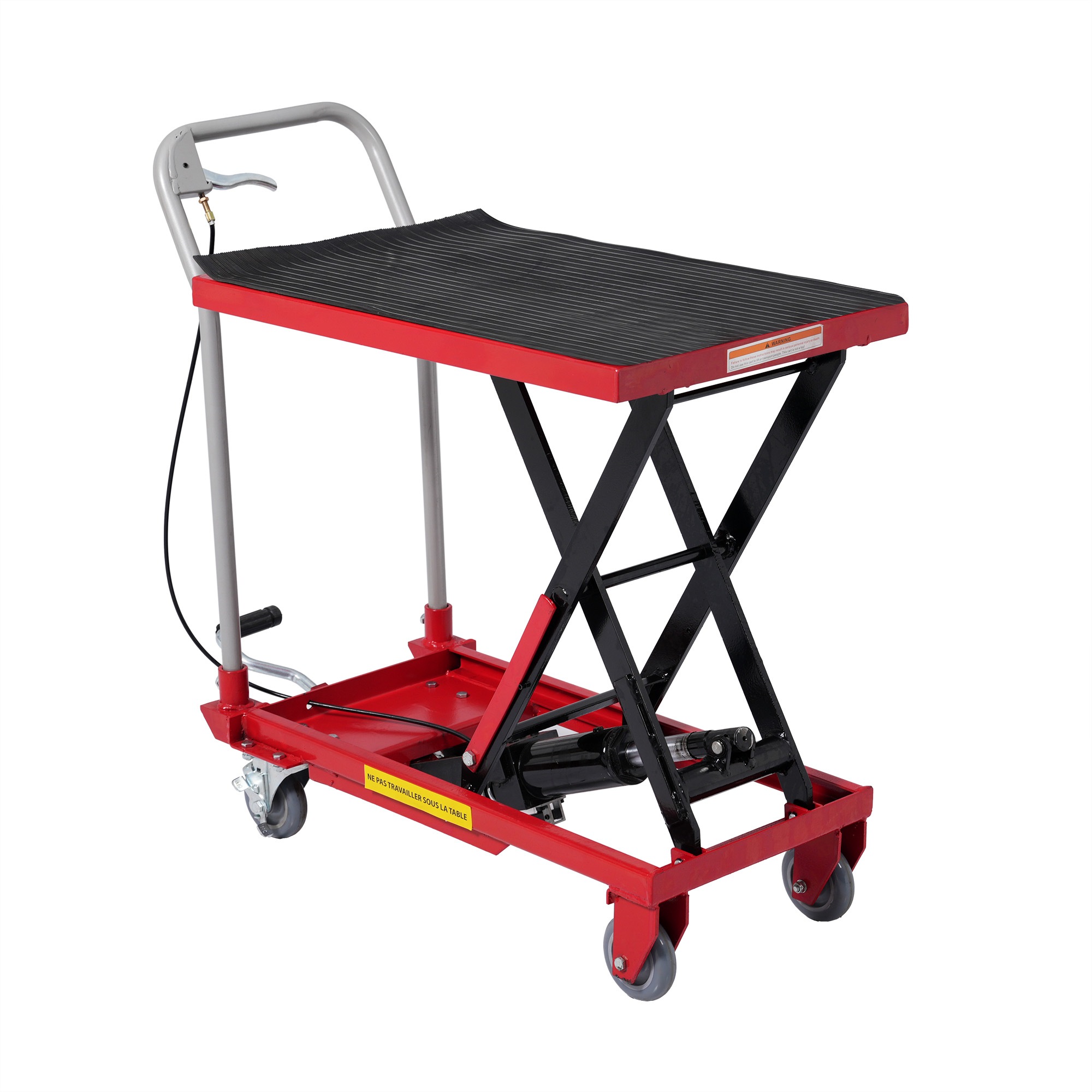 [国内即発送]油圧式昇降台車 リフトアップ 油圧リーブルカート ハンドリフター 昇降台車 台車