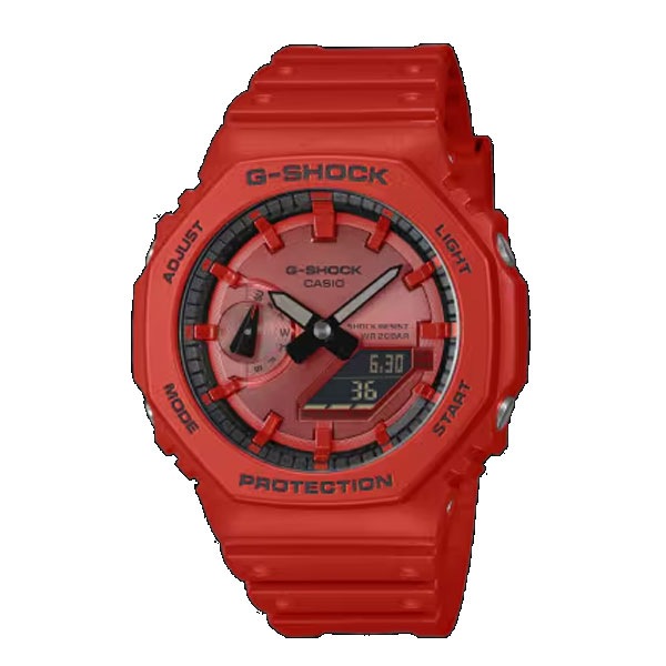 カシオ CASIO 腕時計 G-SHOCK 2100 Series GA-2100RRB-4AJF 時計 衝撃 防水 ライト 薄型 腕時計 ビジネス カジュアル