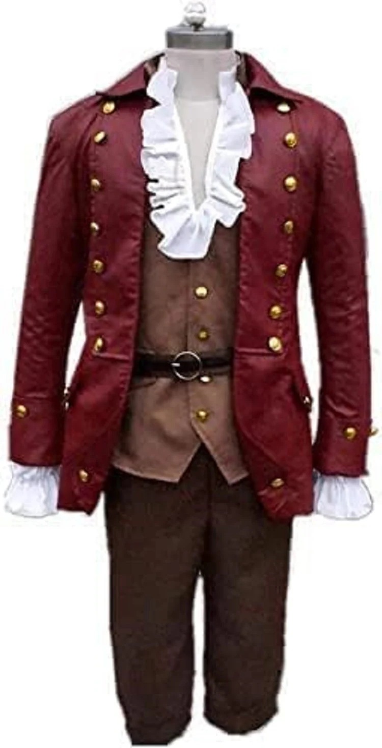 大人気実写映画2017 美女と野獣 ガストン ハロウィン コスプレ 衣装