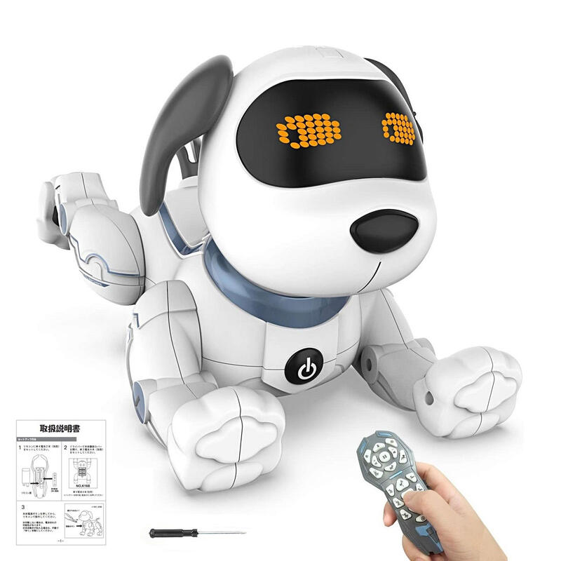 Qoo10] ROBOT PLAZA 犬 ロボット おもちゃ ロボット犬 ペッ