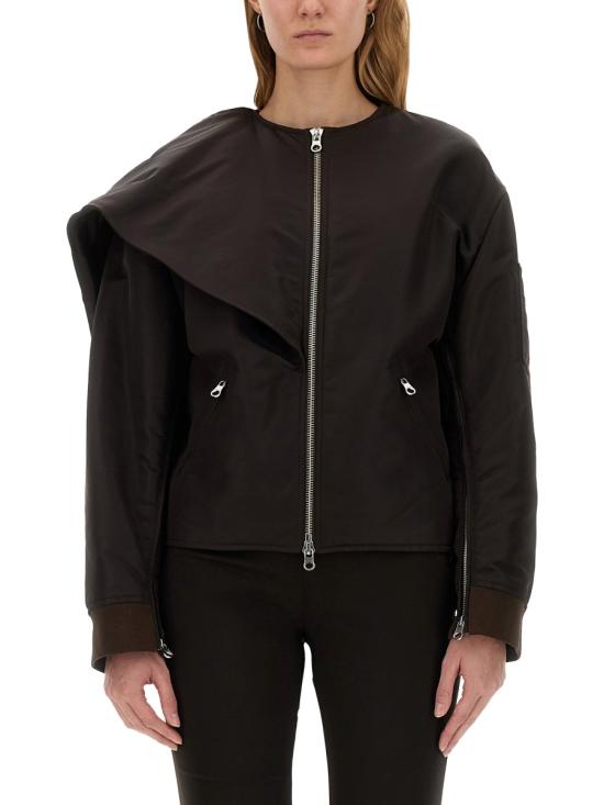 COURREGES Women Jackets 424CBL218NY 00201983 BROWN