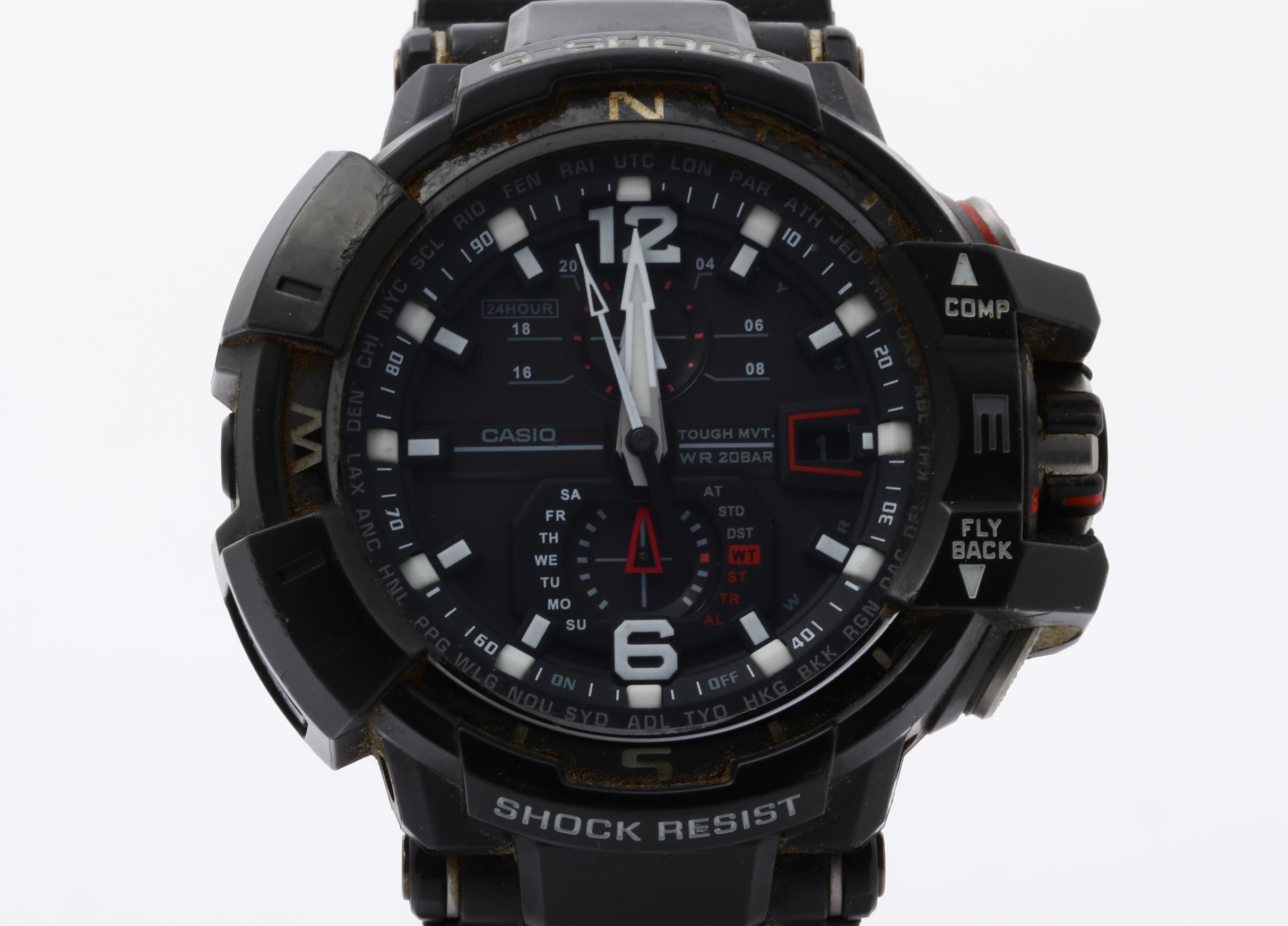 時計 G-SHOCK スカイコックピット 樹脂 GW-A1100 アナログ ブラック メンズ時計 メンズウォッチ 高級 ブランド スポーツ 人気 プレゼント 腕時計【本物保証】