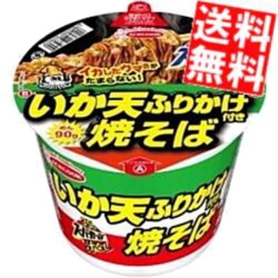 エース コック 113gスーパーカップ 新いか天ふりかけ焼そば 24食 (12食 2セット) 焼きそば 汁なし インスタント