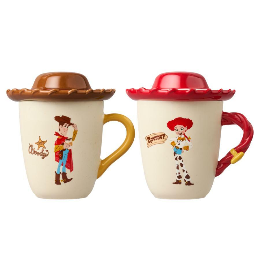 SSトイストーリーウッディ＆ジェシー マグカップセット 355ml(シールステッカー1種プレゼント) 大容量 韓国スタバタンブラー 正規品