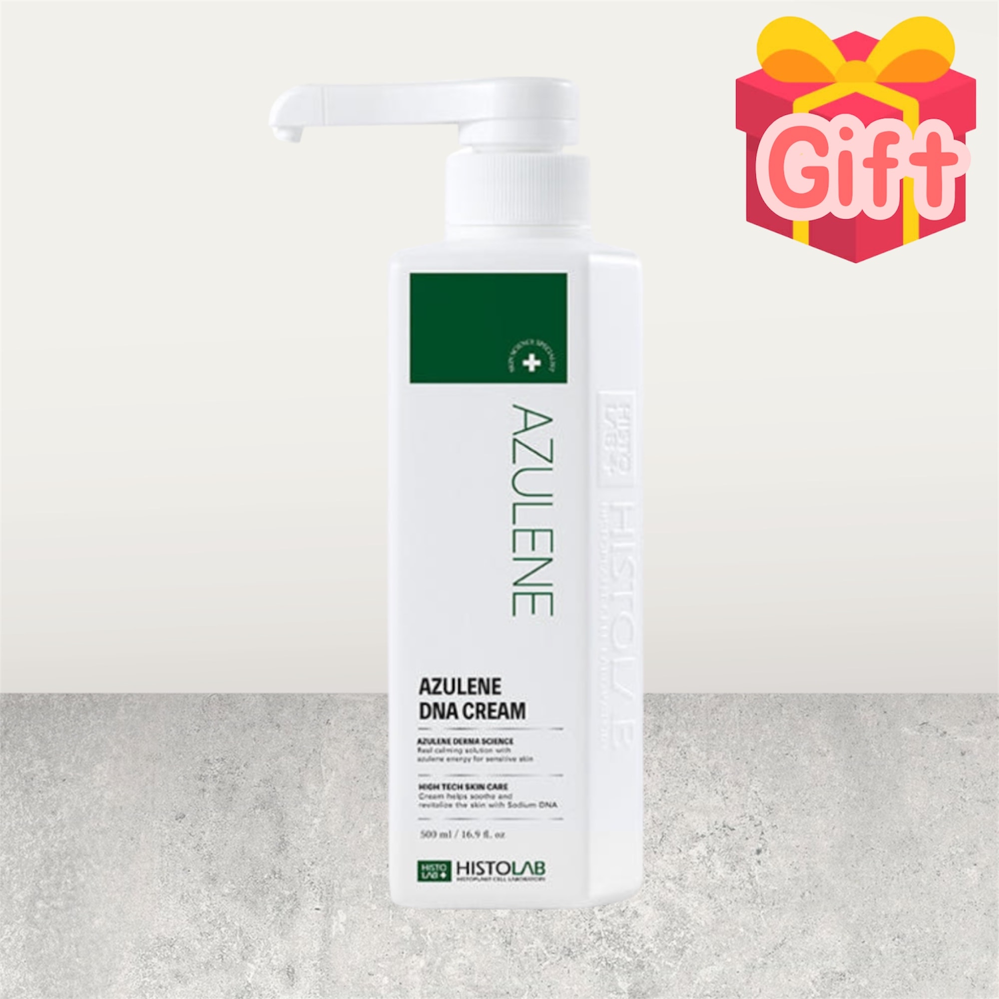 Azulene DNA Cream 500ml ヒストラボ アズレンDNAクリーム 保湿 PDRN 敏感肌