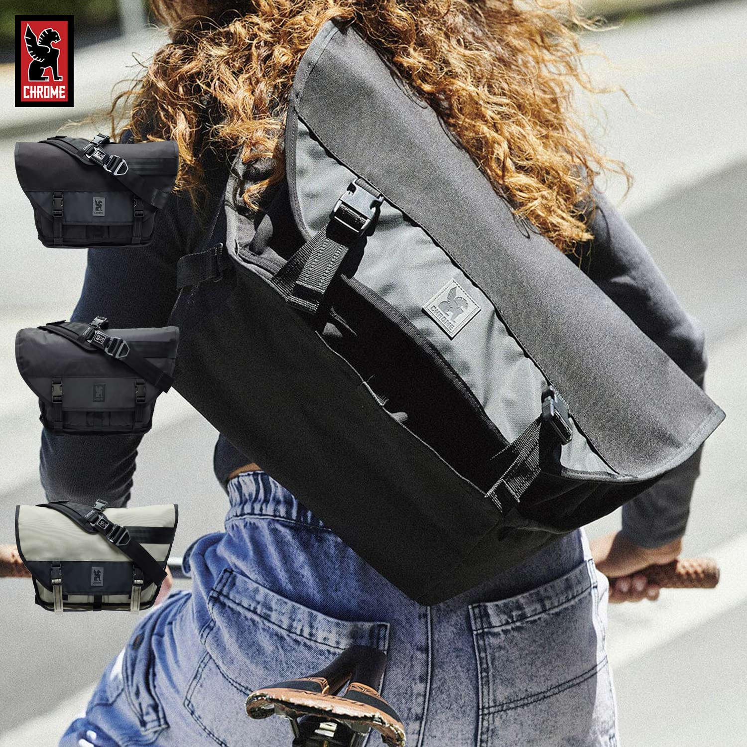 メッセンジャーバッグ ショルダー シーティーゼット メンズ レディース 15L 防水 斜めがけ ブラック BG381 15,444円