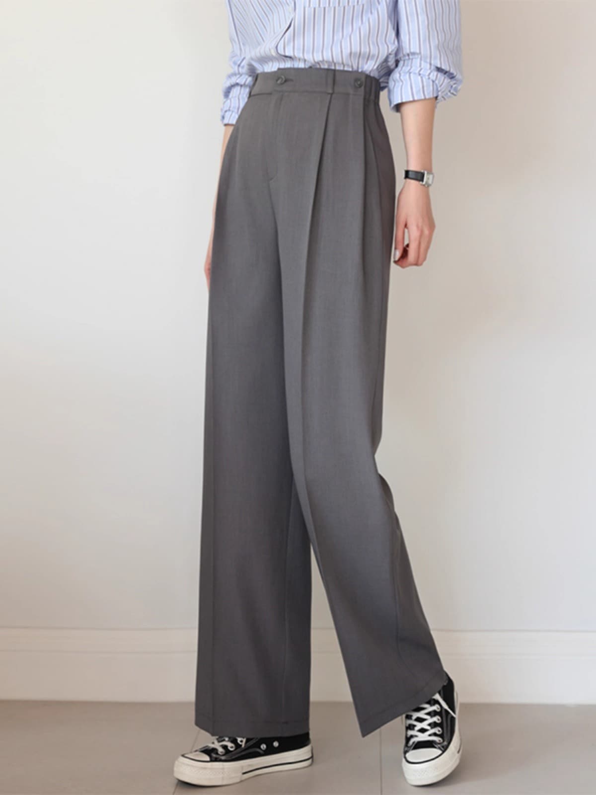 レディース パンツ ボトムス ストレートパンツ ロングパンツ タックパンツ スラックス フルレングス ストレート 大人可愛い きれいめ シンプル 上品 おしゃれ かっこいい こなれ感 クール モード系