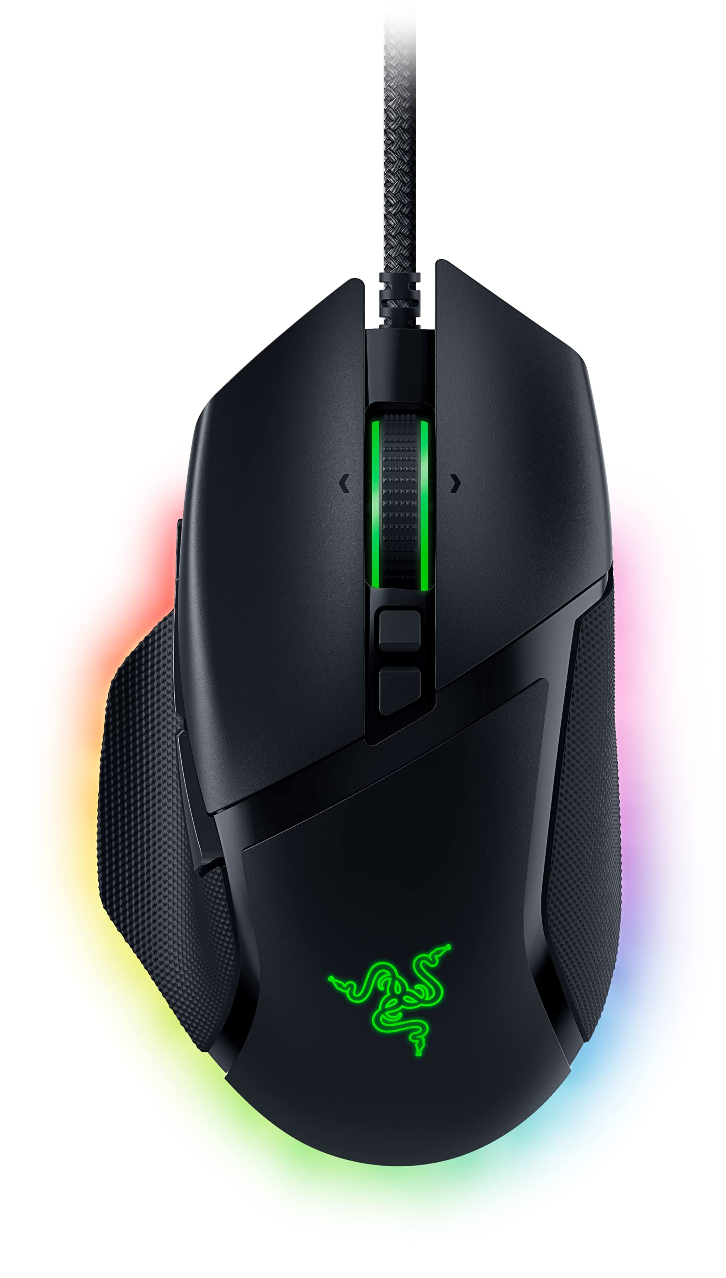 Razer Basilisk V3 USB ゲーミングマウス 11ボタン 26000DPI Focus+センサー 光学スイッチ Razer HyperScroll チルトホイール Chroma ライテ