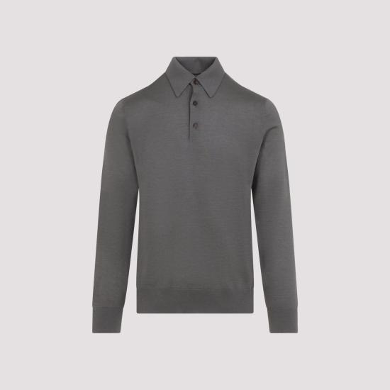 ERMENEGILDO ZEGNA Men Polo Shirts UHJ00A3 132 N97 BEIGE SCURO