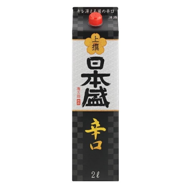 日本酒 パック 日本盛 上撰辛口サケ2000ml1ケース/6本(006)『FSH』