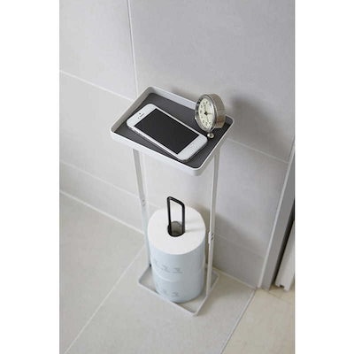 他サイト： 山崎実業　プレート トイレットペーパースタンドの商品画像