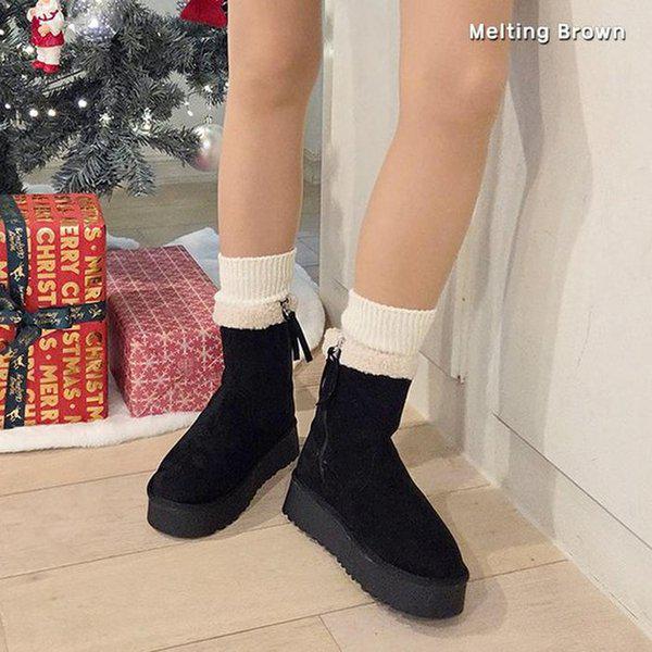 女性用ファーブーツアンクルブーツSS50