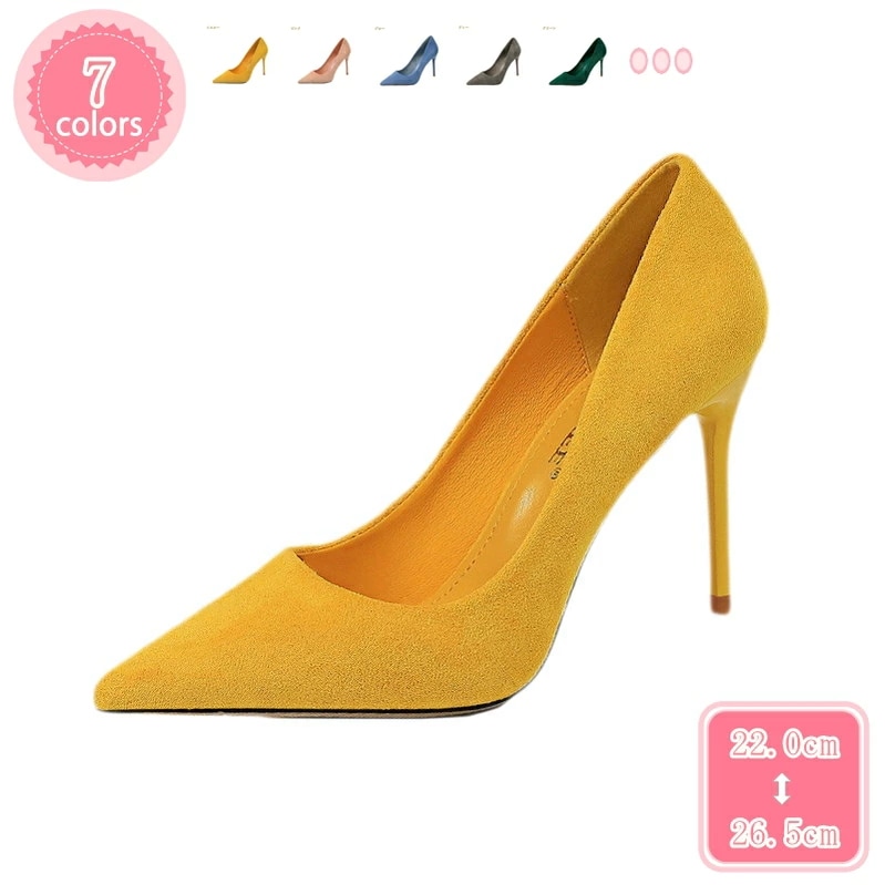 1000円OFFクーポン パンプス 痛くない 9cm ヒールパンプス レディース ブラック ブルー レッド 緑 黒 赤 靴 シューズ 美脚 ポインテッドトゥ フォーマル スエード カラフル柄 きれいめ 12,503円