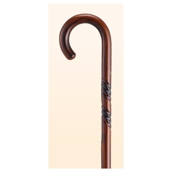 ケイホスピア ガストロック 高級杖 GA-6 ダークブラウン