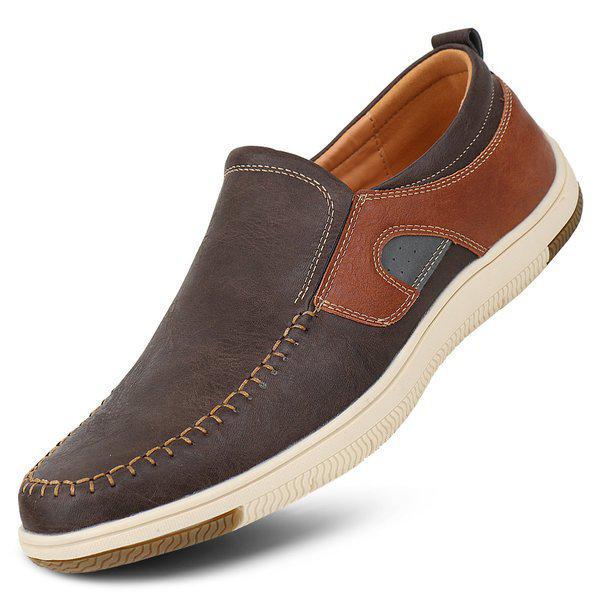 ゴルフディテールカジュアル化コンフォートローファー男性靴スニーカー