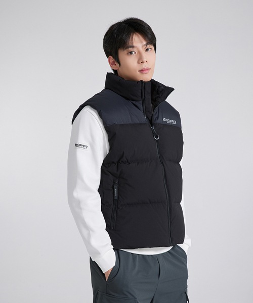 Discovery EXPEDITION Barnsley down padded vest BLACK DXD 35