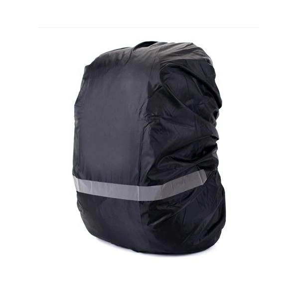 大人気！ レインカバー リュックカバー ランドセル ブラック M 防水 撥水 反射材 アウトドア ウェア