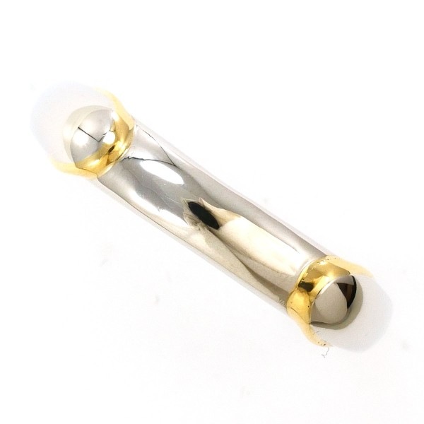 トラサルディ PT900 K18YG リング 指輪 7号 総重量約4.0g ジュエリー 中古