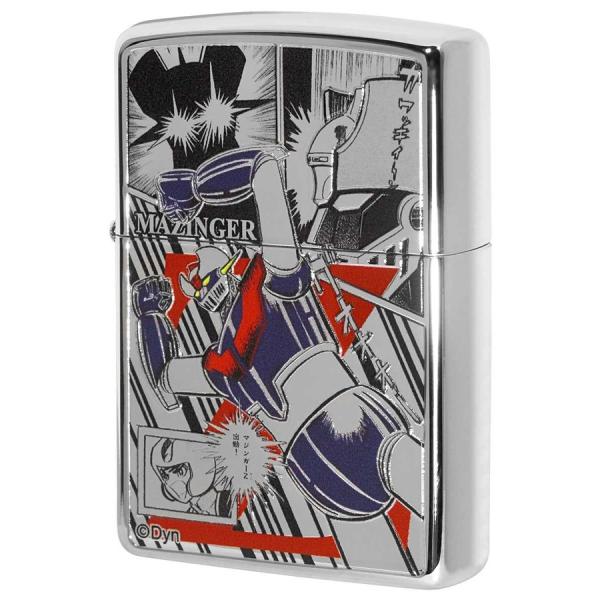 ZIPPO マジンガーZ /漫画/永井豪/銀シルバー/ミラー加工