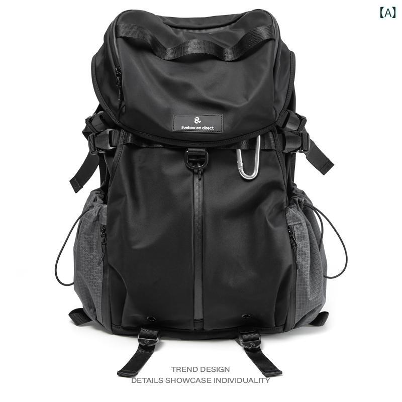 リュック　アウトドア　旅行 フラッシュ ライブ ボックス 機能的 バック パック 旅行 スポーツ アウトドア 登山 ハイキング大容量 コンピューター メンズ