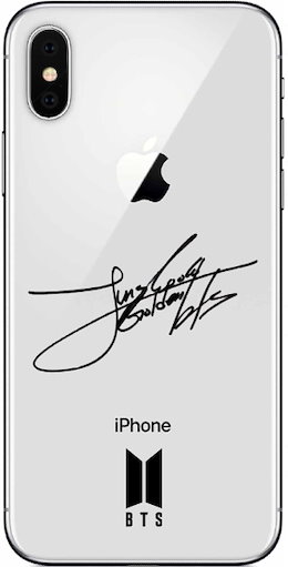 防弾少年団 BTS バンタン ジョングク JUNGKOOK iPhone ケース galaxy xperia android サイン(JUNGKOOK)
