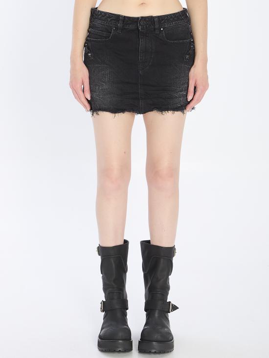 BALENCIAGA Women Skirts 852324 BLACK