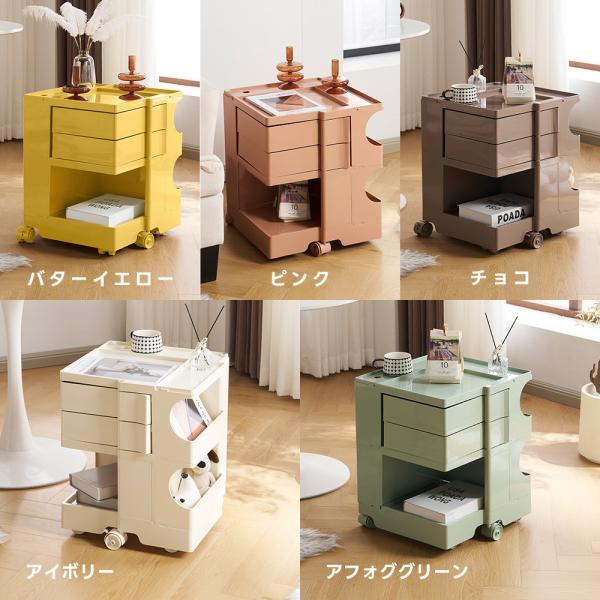 収納ワゴン 2段トレイ ワゴン キャスター付き ブレーキ付き おしゃれ キッチンワゴン 回転式 収納 ベビーワゴンサイドワゴン インテリア 2025新作 爆買