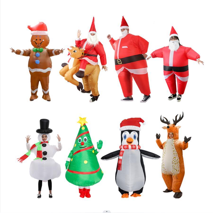 品物を厳選するサンタ コスプレ クリスマス コスチューム もみの木おもしろコスプレ 面白グッズ ジョークグッズ ものまね 空気充填 インフレータブル 大人用