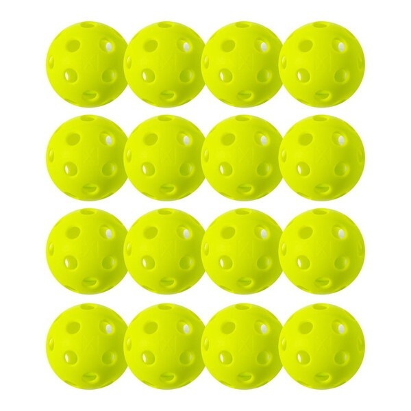 Franklin フランクリン PAD52910X X-26 Pickleball-Lime Green-12Pack Box イエロー