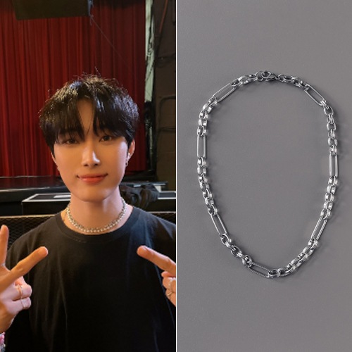 [OMEGA X ジェハン着用] インテンスネックレス 韓国男子アイドルファッションジュエリー セレブが愛するカスタムジュエリー SNSで人気 韓国ファッションジュエリー