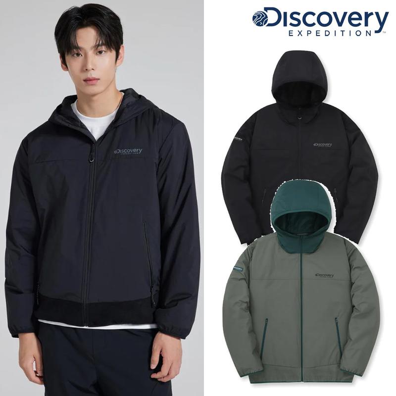 [24F/W] DMSS73046 男性用パッド入りハイブリッドフリースフードジャケット パッド入りジャケット 11,707円