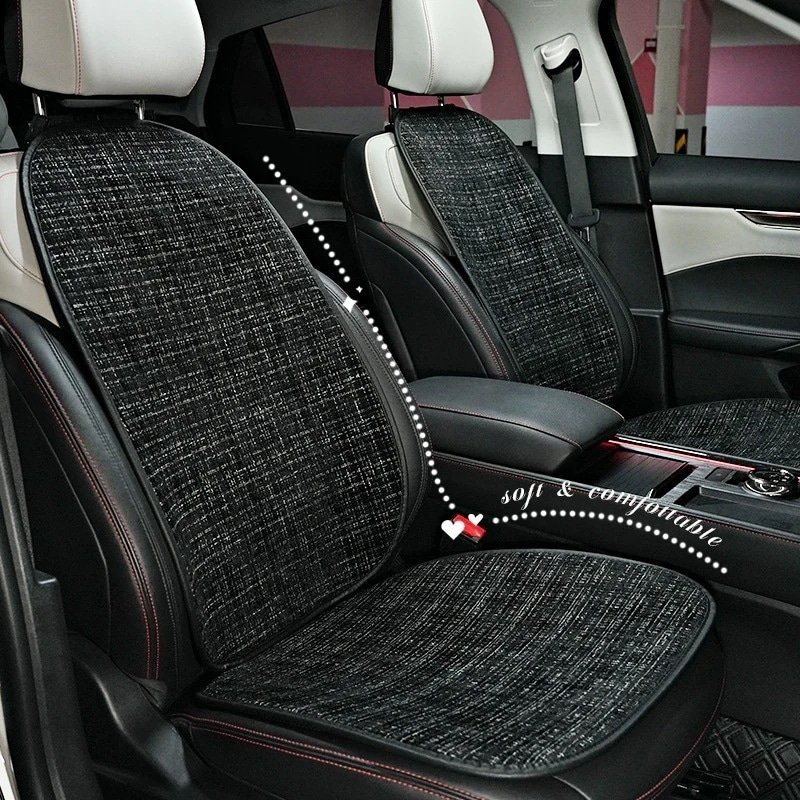 カーシートクッションオールシーズン対応快適で滑りにくいカーシートカバーインターネット人秋冬のシンプルなカーシートクッション