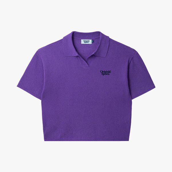 女性用夏ニット半袖PRPL（PO3WT24M352）