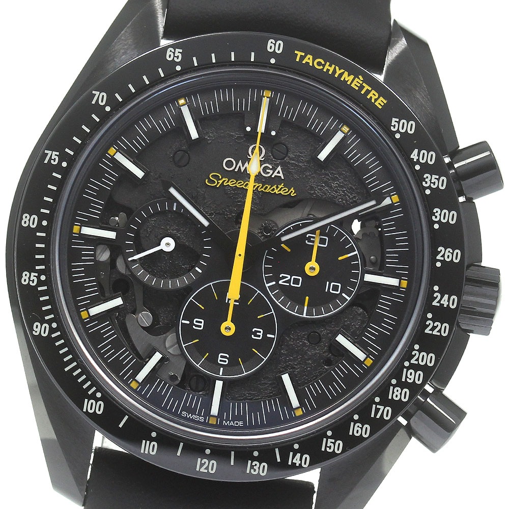 オメガ OMEGA 311.92.44.30.01.001 スピードマスター ダークサイド・オブ・ザ・ムーン アポロ8号 手巻き 極美品 箱・保証書付_836019【中古】 566,480円