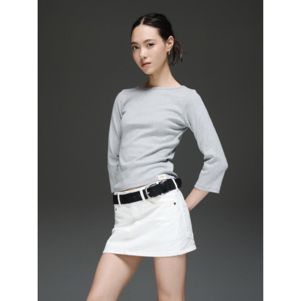 GLOWNY 34 G COMFORT TEE GRAY GY24CLBLS002GR