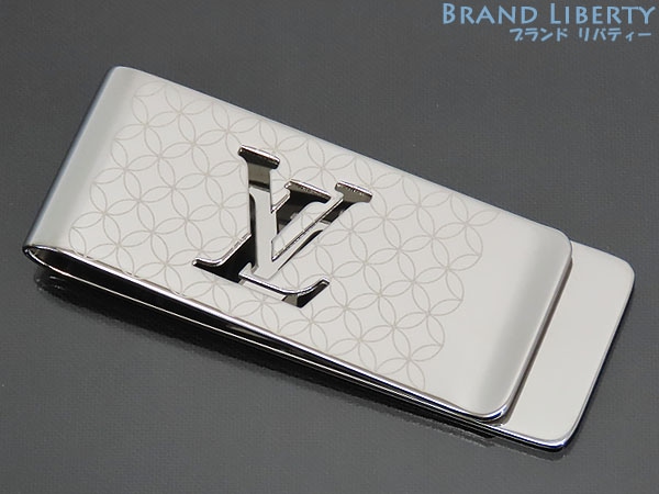 新品同様ルイヴィトンビルクリップシャンゼリゼパンスビエマネークリップ財布シルバーステンレススチールSSM65041 27,711円