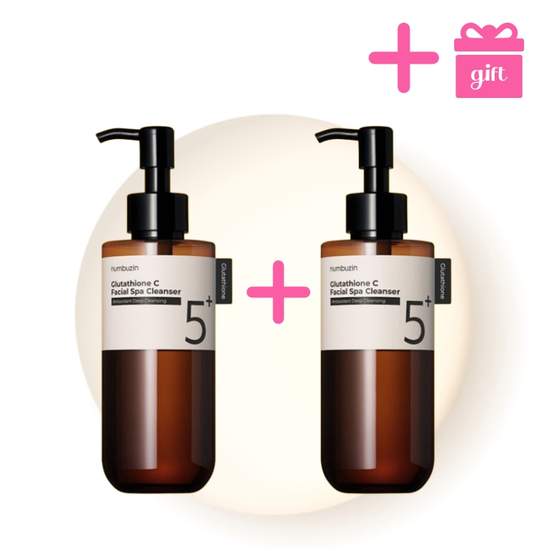 【GIFT】1+1_5番 白玉グルタチオンCアロママッサージクレンジング 200ml X2