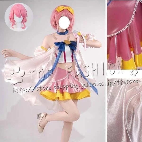 【品質良い 大好評中】リルぷりっ Hime Chen 風 雪森りんご ゆきもりりんご コスプレ衣装 ウィッグ 演出服 クリスマス ハロウィン 文化祭