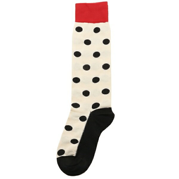 ソックス 靴下 ドットナイロンソックス ミッドカーフ丈 ホワイト レディース SKMC0173Q0 UFC146 DOW03