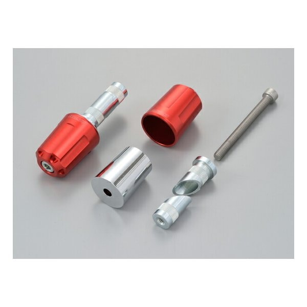 ミラー ヘビーウエイトバーエンド リボルバー レッド D99951