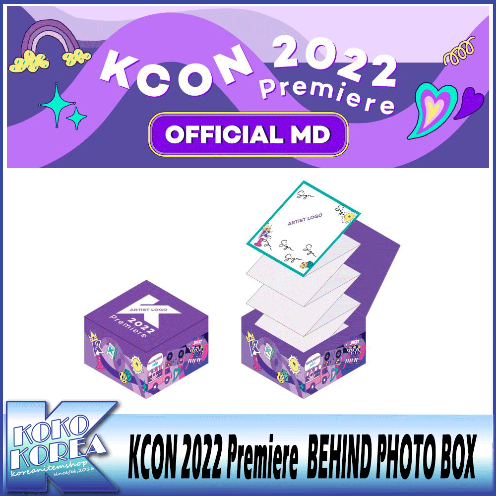 KCON 2022 Premiere ビハインドフォトボックス 公式グッズ