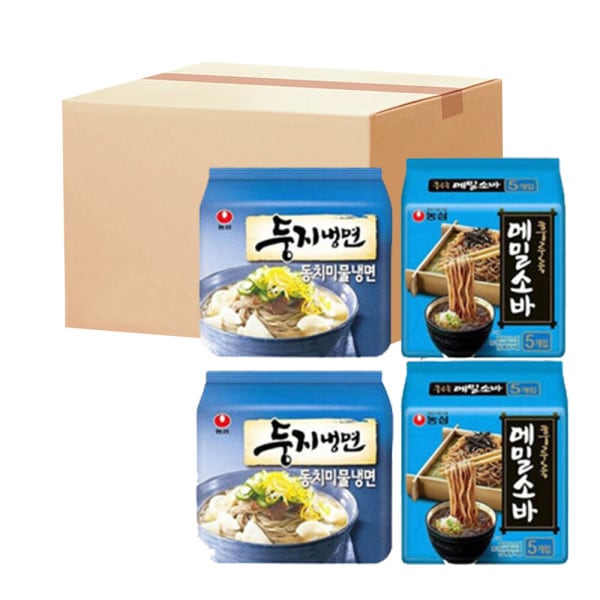 トゥンジ冷麺 トンチミ16入り+そば20入り(計36袋)