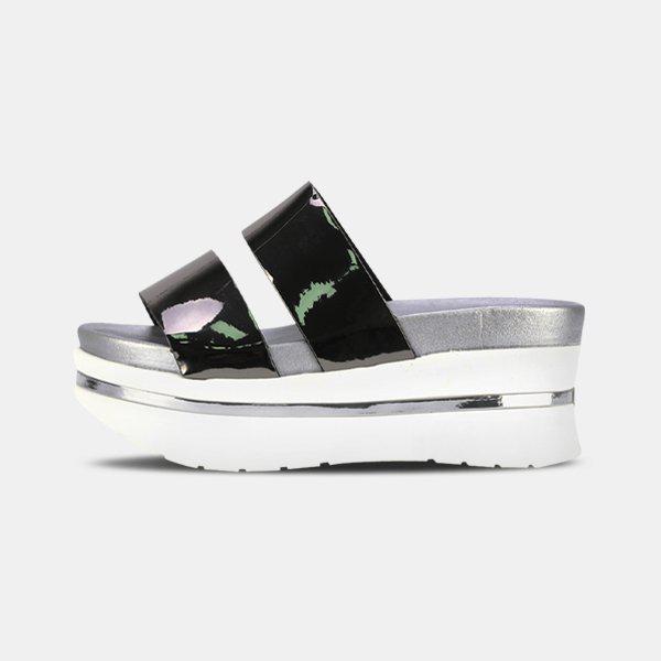 女性スリッパ スライド ベーシック 夏 バカンス 厚底 オフィス シューズ LSS501 4,853円