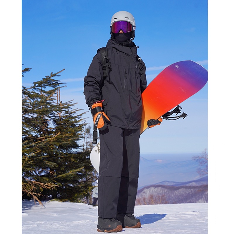スノボウェア 2025 上下セット メンズ レディース アウター ジャケット パンツ ズボン 無地 裏起毛 厚手 ウィンタースポーツ スノーボードウェア スキーウェア スノーウェア 防水防寒 韓国風