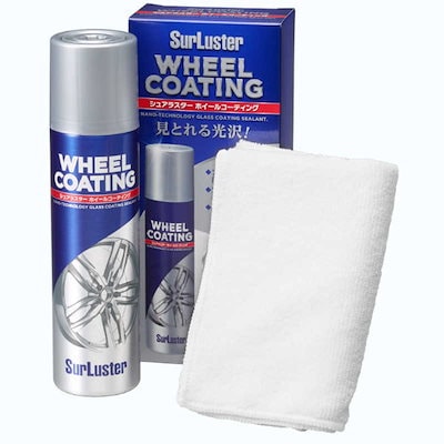 他サイト： シュアラスター ホイールコーティング　スプレータイプ（マイクロファイバークロス付属） S138の商品画像