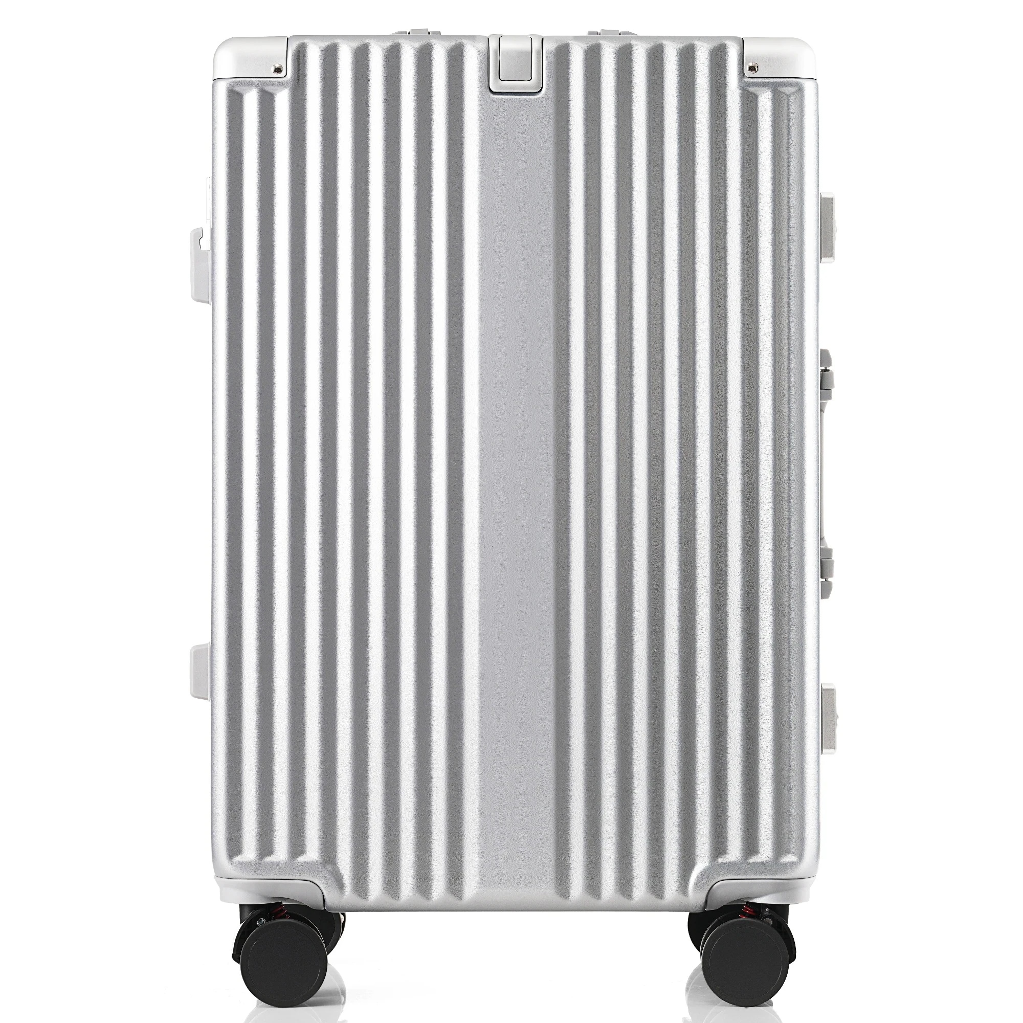 スーツケース Sサイズ フレームタイプ 機内持ち込み キャリーケース キャリーバッグ アルミ USBポート付き カップホルダー フック式底足 ストッパー付き 軽量 おしゃれ 静音 海外 高級感