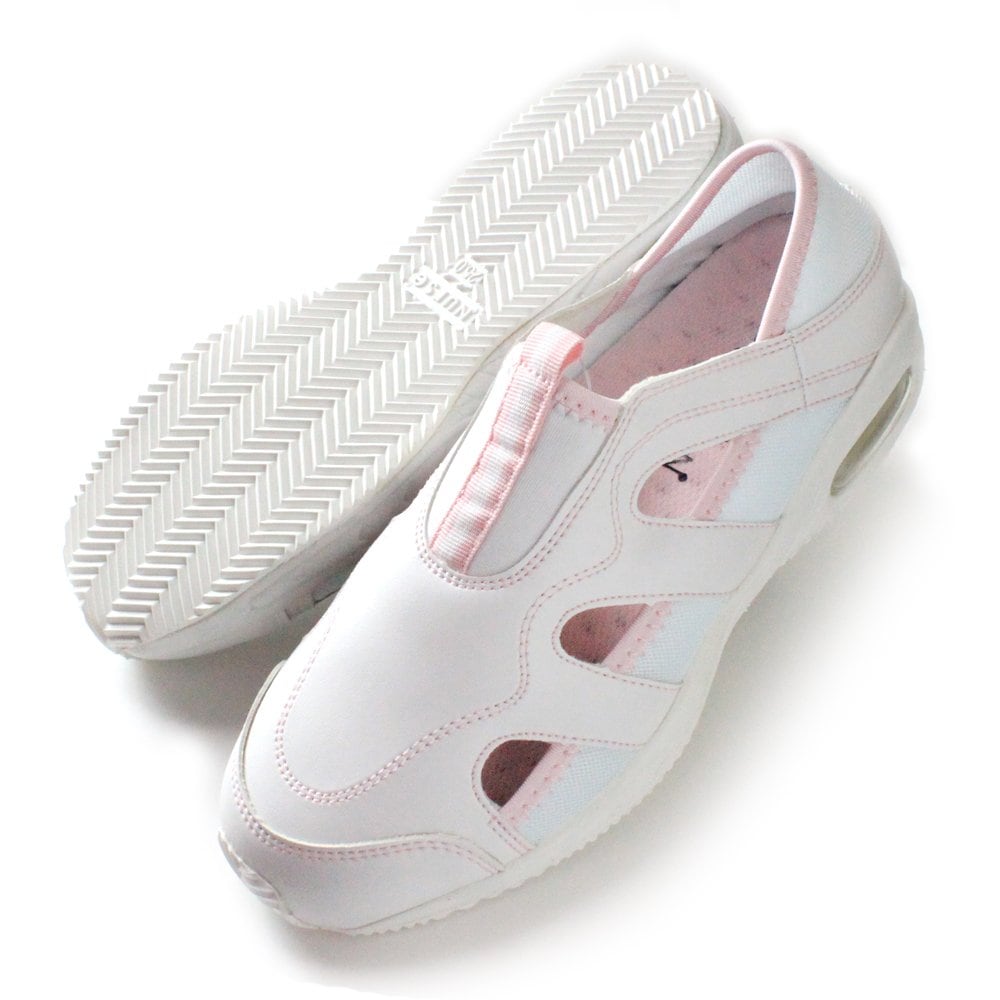 [ブランアンジェ] Blanc フィット2 ナースシューズ レディース 疲れにくい 通気性 スニーカー ピンク 桃 23.0