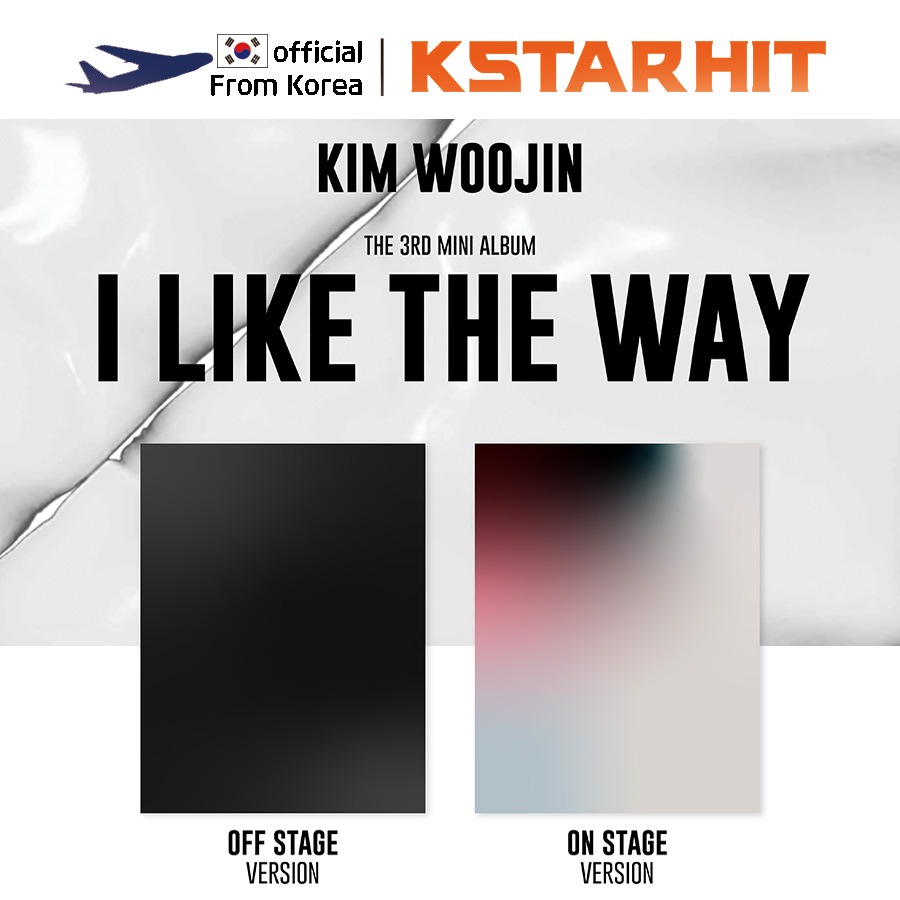 ( 2種セット) KIM WOOJIN - I LIKE THE WAY (3rdミニアルバム)