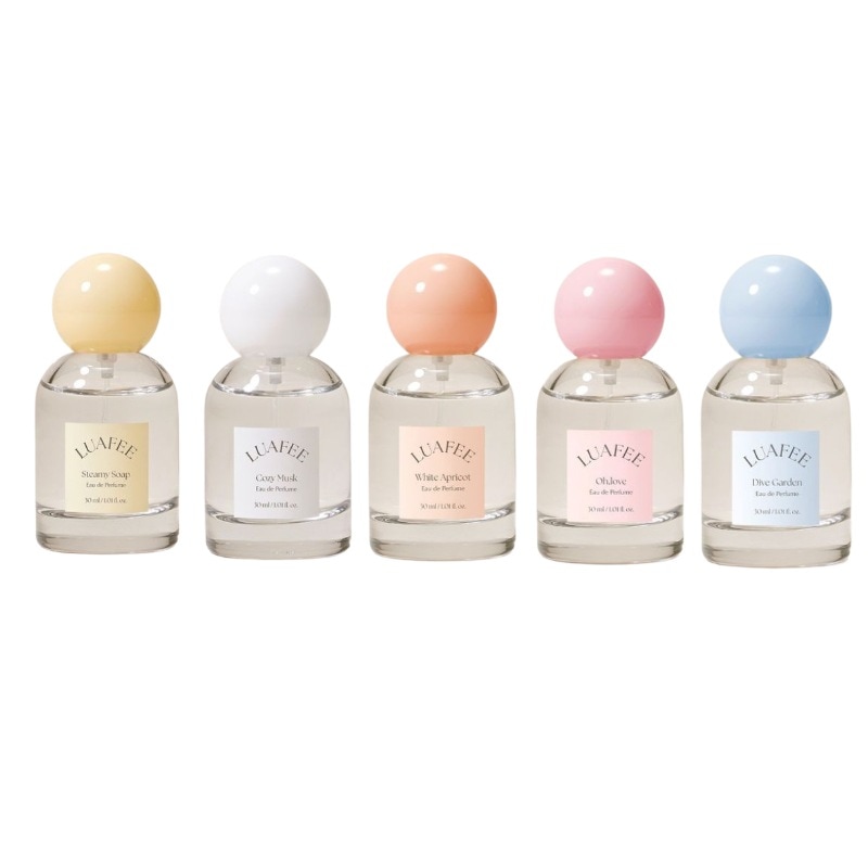 EDP 30ml 5種類から1つ選択/香水/Cozy Musk/White Apricot/Oh,love/Dive Garden/Steamy Soap